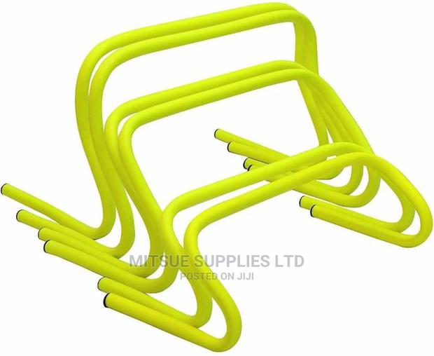Sport Fitness Agility Hurdle 9" - 22cm (Set of 6 With Bag)