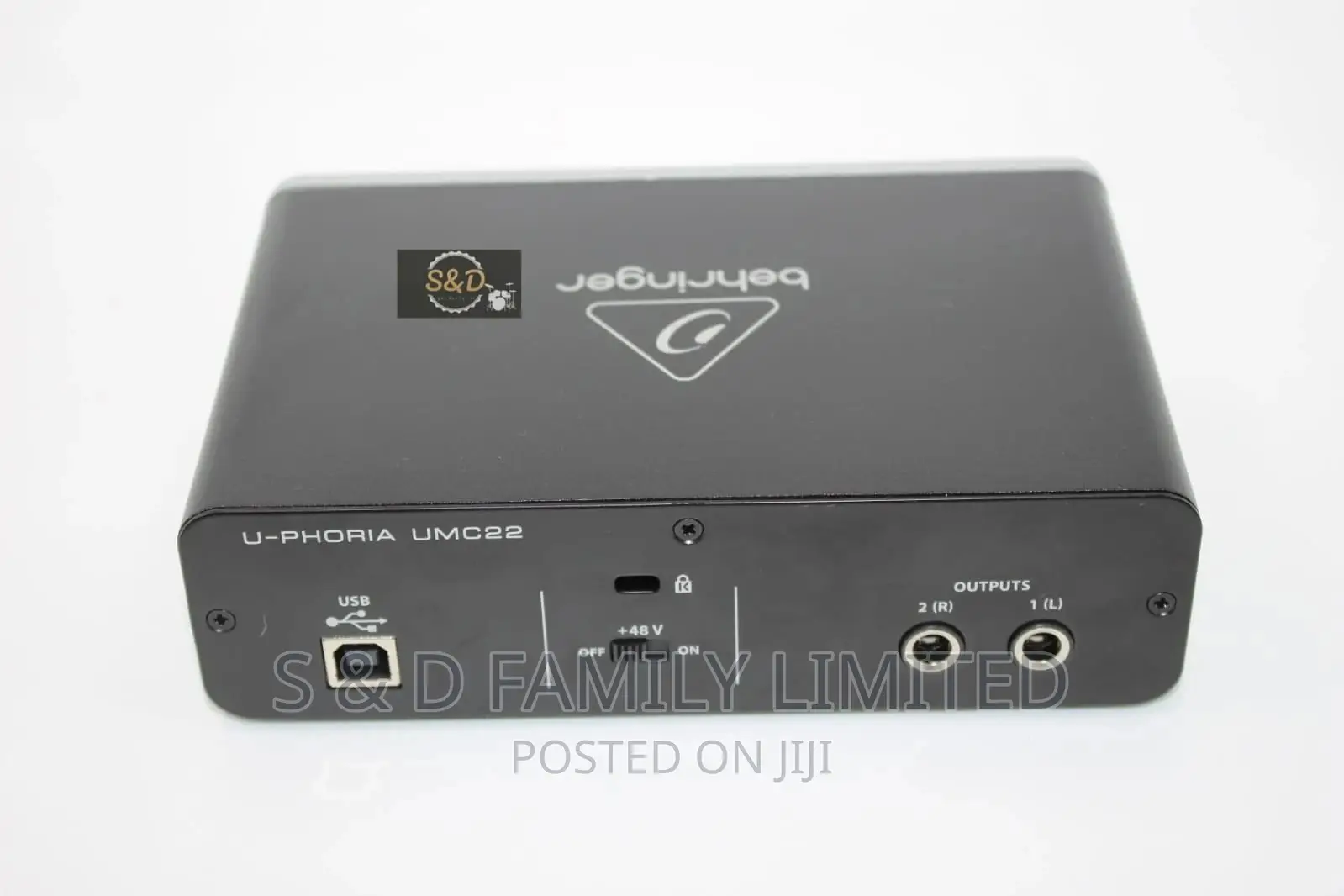 Behringer U-Phoria UMC22 USB Audio Interface