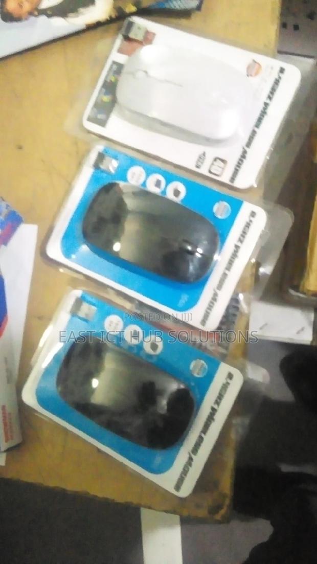 Sleek Edition Flatbed Wireless Mouse