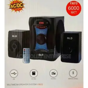 2.1 Gld 605 Woofer 6000 Watts Multimedia Speaker System