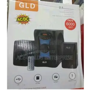2.1 Gld 605 Woofer 6000 Watts Multimedia Speaker System