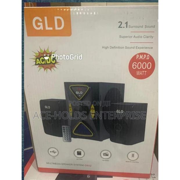 2.1 GLD G602 AC/DC 6000 Watts Subwoofer System.
