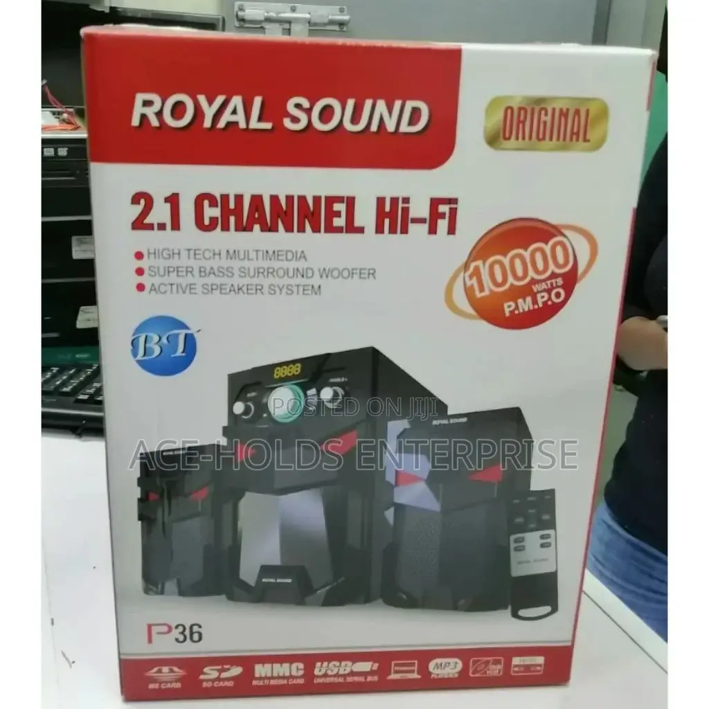 Royal Sound P36 10000 Watts 2.1 Ch Sound System