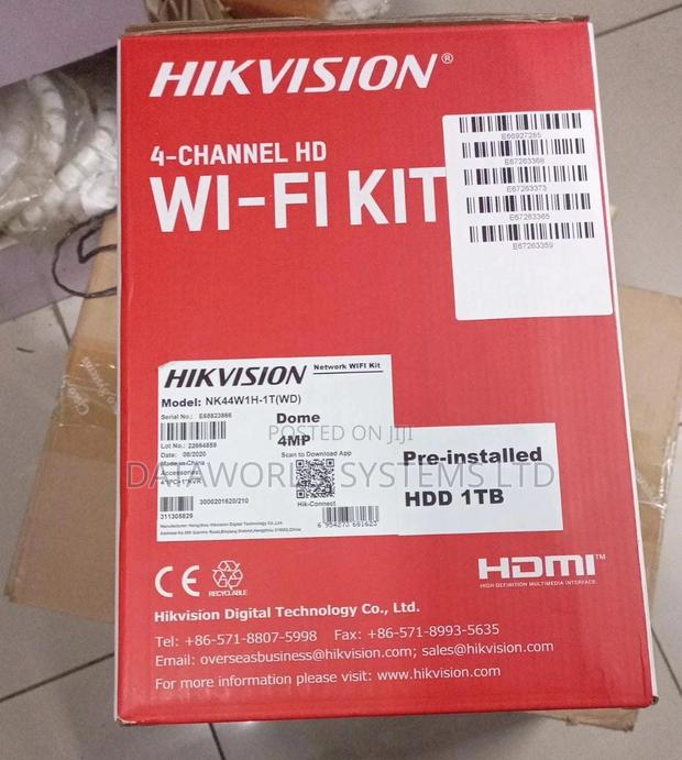 NK44W1H-1T(WD) 4 Channel 4MP Wi-fi Kit - thumbnail 2