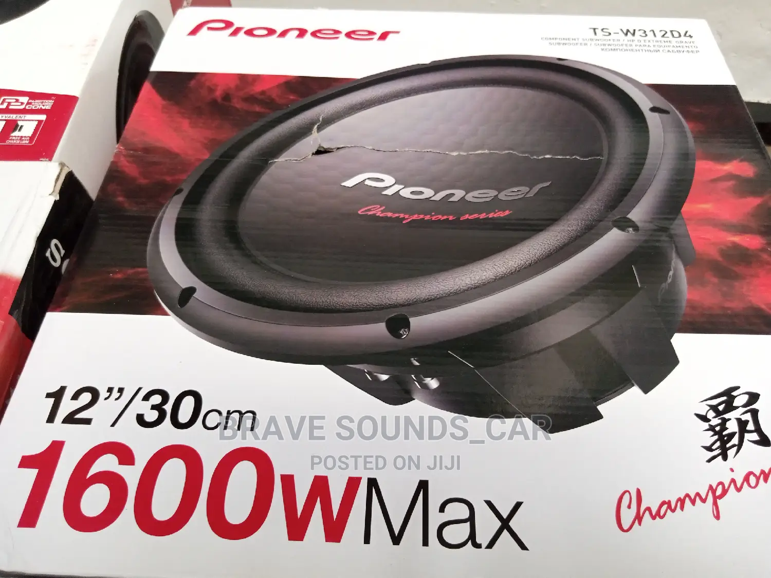 Pioneer Double Coil Ts-W312d4