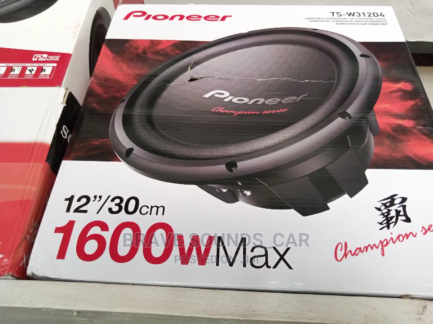 Pioneer Double Coil Ts-W312d4