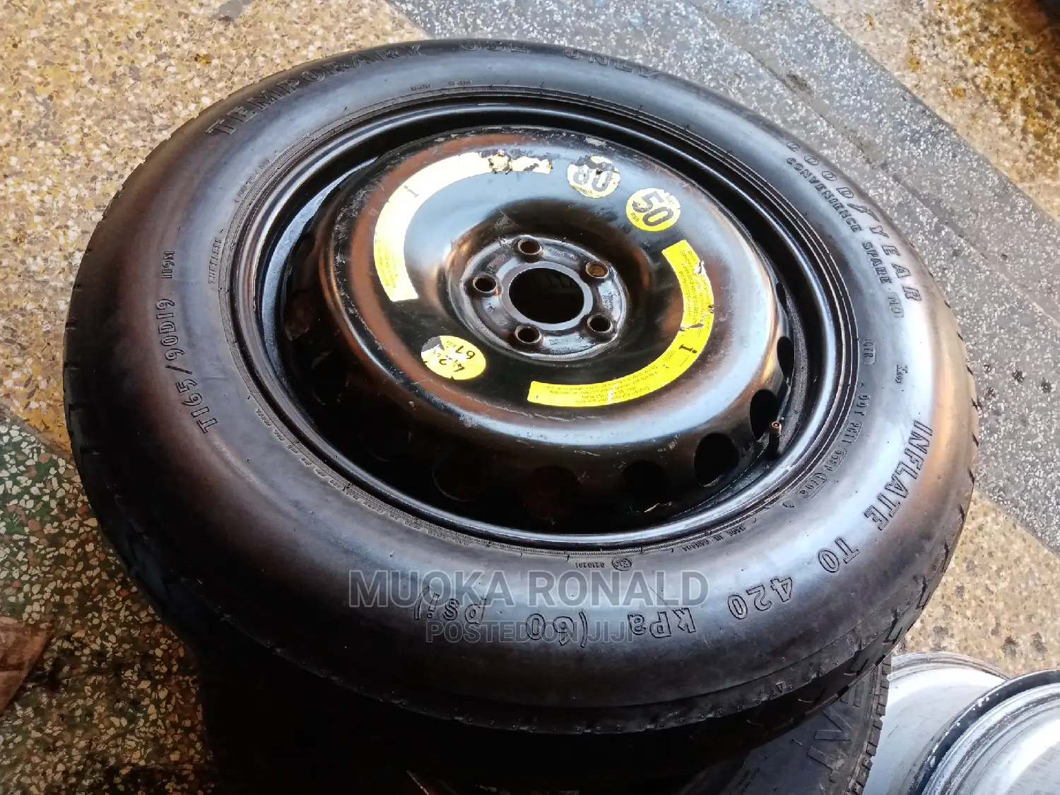Spare Tyre(Donut Tyre) for Mercedes Benz Ml 250 ( 19inch