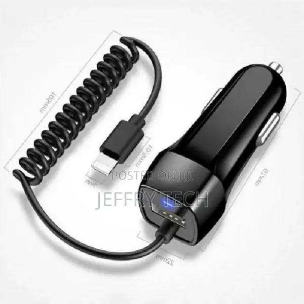 Car Charger With Micro USB Cable