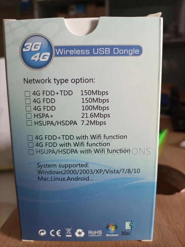 3G and 4G Modem Usb , OPEN TO All Simcards - thumbnail 2
