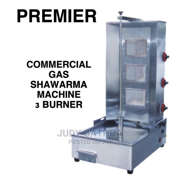 Gass Shawarma Machine 3 Bunner
