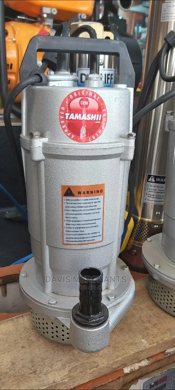 Tamashi 1 HP Submersible Water Pump in Nairobi Central Plumbing