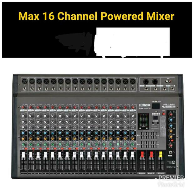Max 16 Chanel Mixer Powered