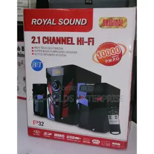 2.1 Ch Hi-Fi Royal Sound Multimedia System