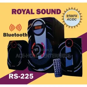 Royal Sound RS-225 Woofer 2.1 Ch 8500 Watts Subwoofer .