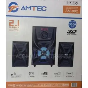 5000 Watts 2.1 Amtec AM-002 Woofer Sound System