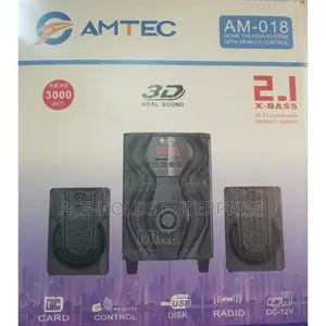 2.1ch 3000watts Amtec AM-018 Subwoofer Sound System