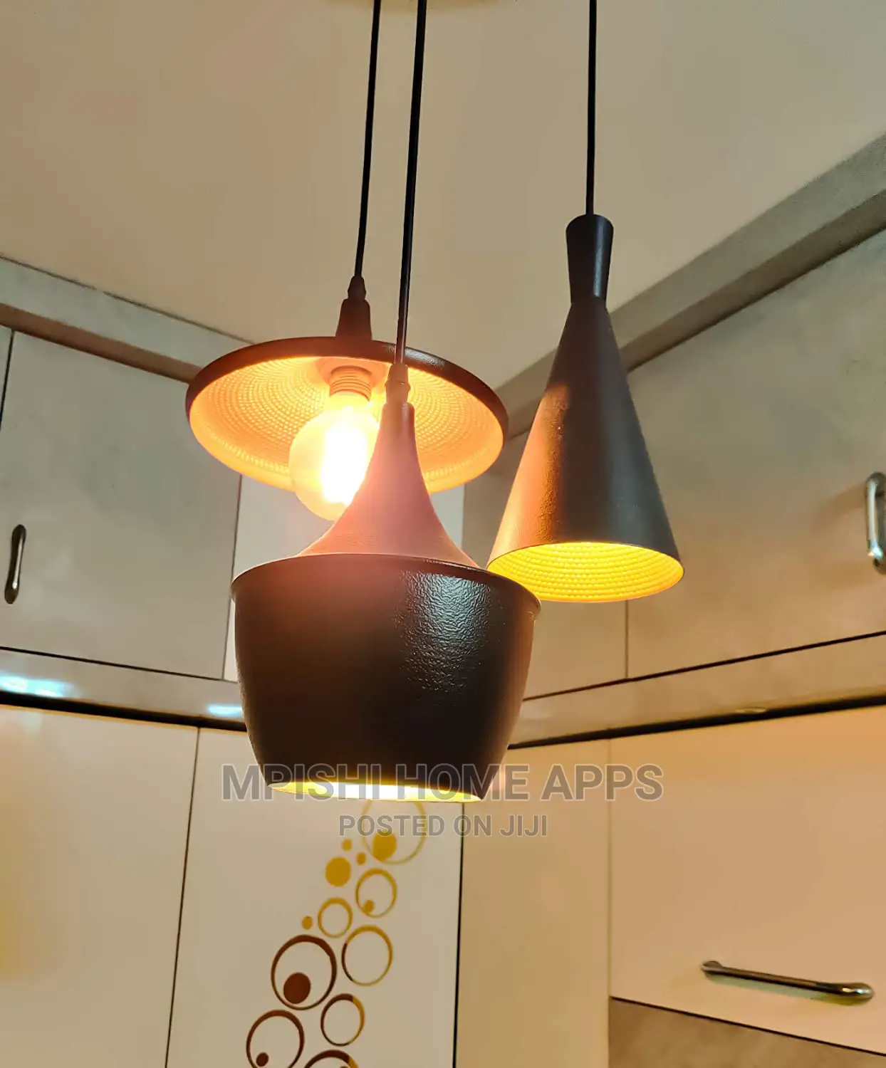 3pcs Round Cluster Pendant Light