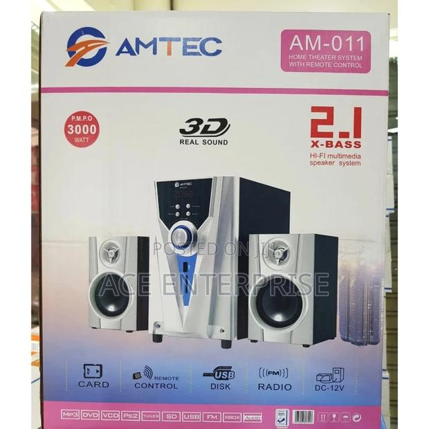 3000 Watts 2.1 Ch Amtec AM-011 Amtec Subwoofer. - main view