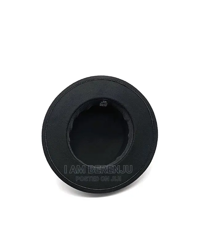 Wide Brim Flat Top Jazz Hat