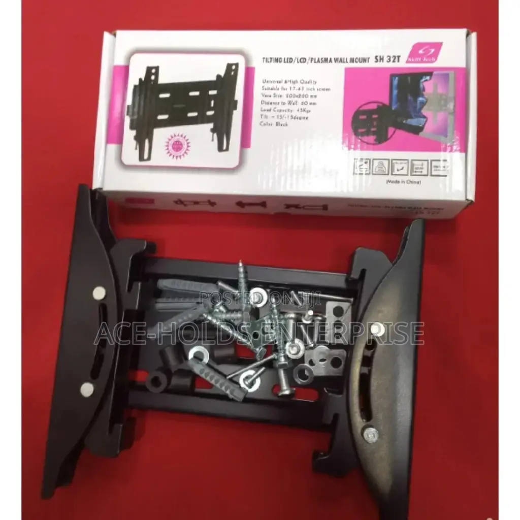 Tilting Led/Lcd/Plasma Wall Mount Skill Tech SH 32 T