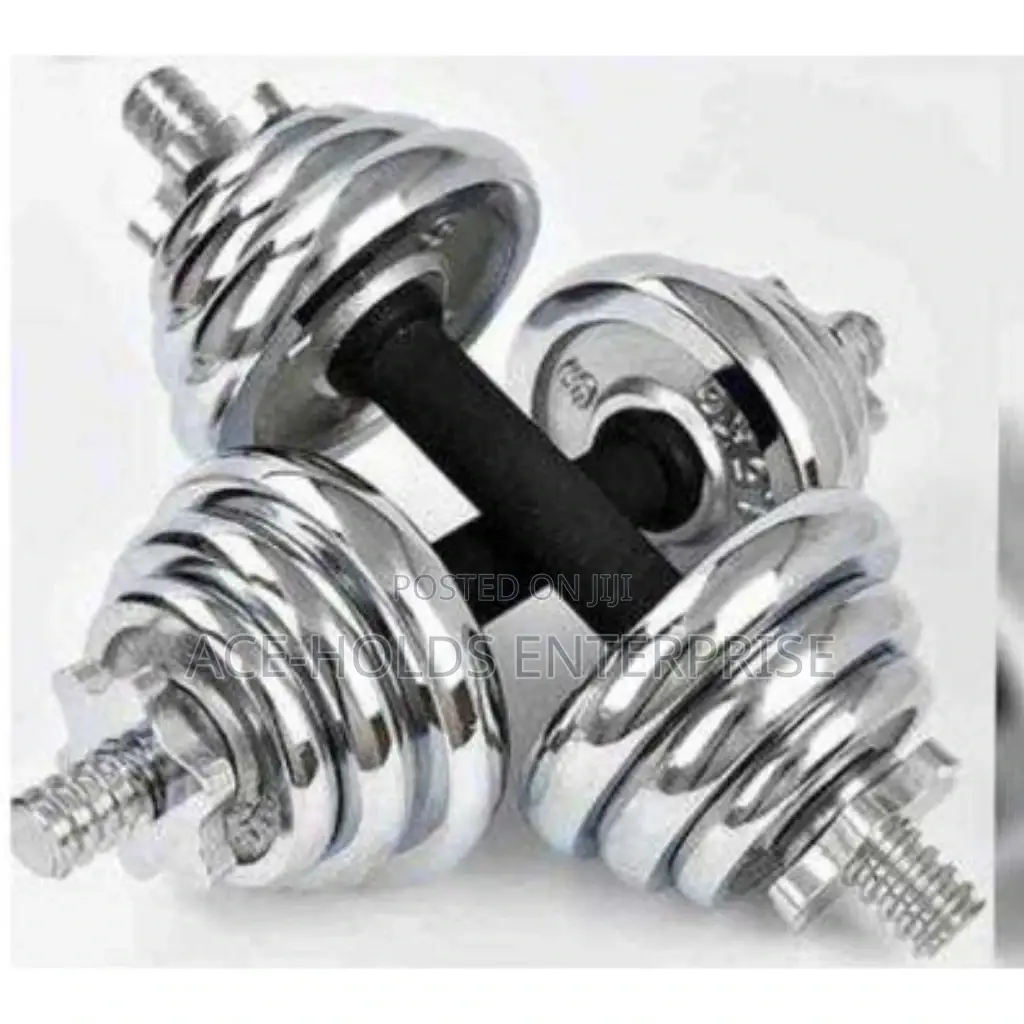 Chrome Dumbbells 20 Kgs