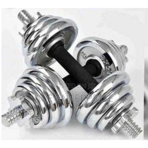 Chrome Dumbbells 20 Kgs - thumbnail 2