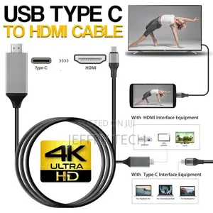 Type-C to 4K HDMI HDTV Adapter Converter Cable for Samsung