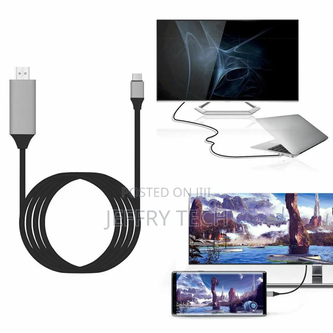 Type-C to 4K HDMI HDTV Adapter Converter Cable for Samsung