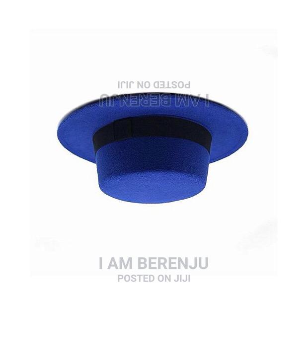 Wide Brim Flat Top Jazz Hat - thumbnail 3