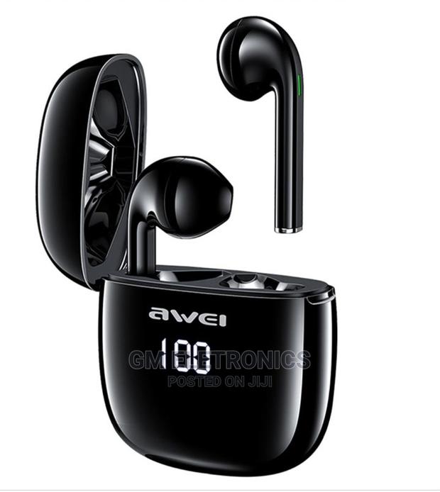 Awei T28P TWS Touch Wireless Earphones With LED Display . - thumbnail 3