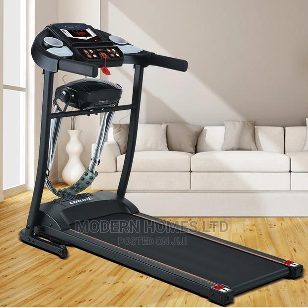 Quality Electric Treadmill Running Machine With Massager - thumbnail 2