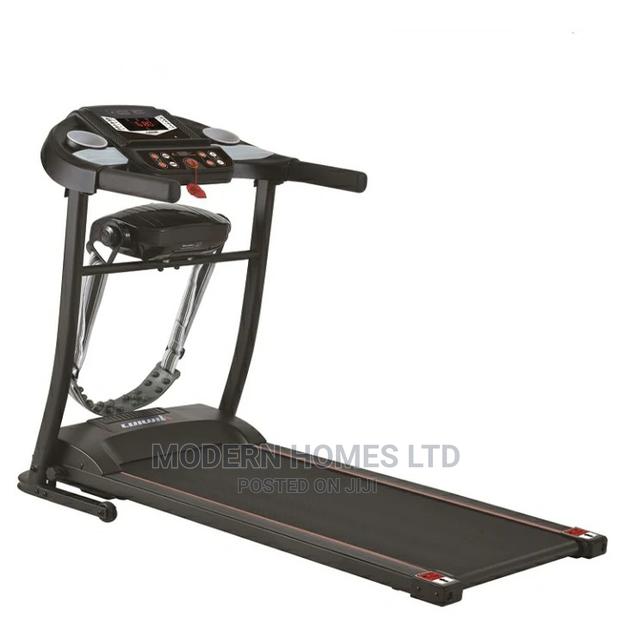 Quality Electric Treadmill Running Machine With Massager - thumbnail 3