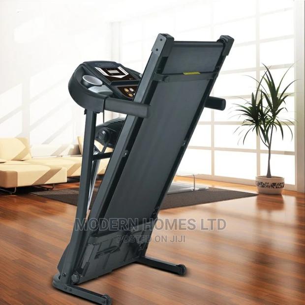 Quality Electric Treadmill Running Machine With Massager - thumbnail 4