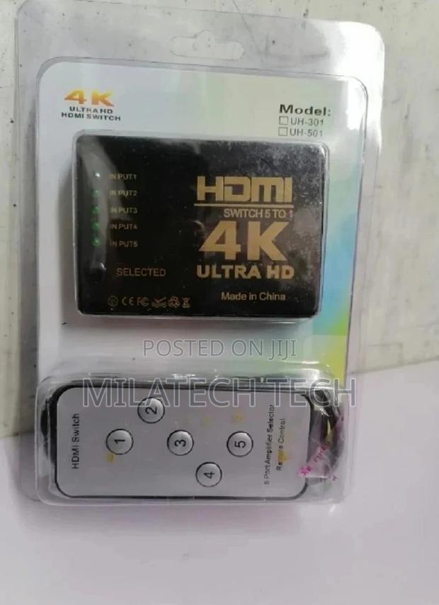 5 Way Hdmi Switcher 4k - main view
