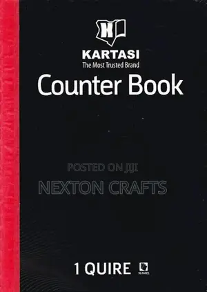 Counter Book A4 1 Quire