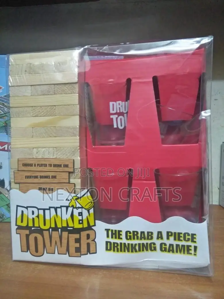 Drunken Tower Game Jenga