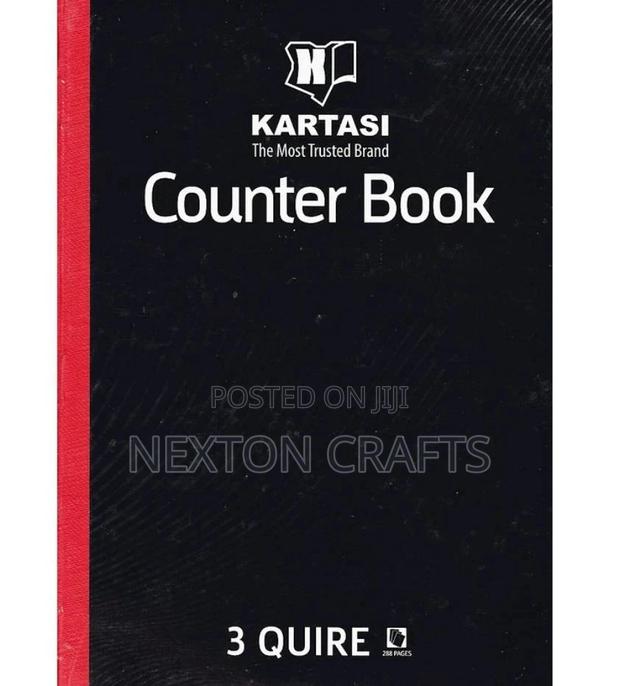 Counter Book A4 3 Quire - main view