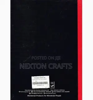 Counter Book A4 4 Quire
