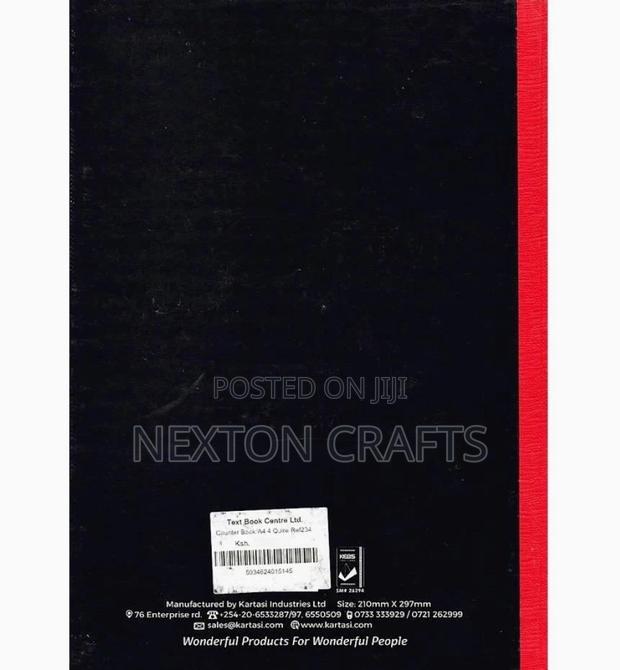 Counter Book A4 4 Quire - thumbnail 3