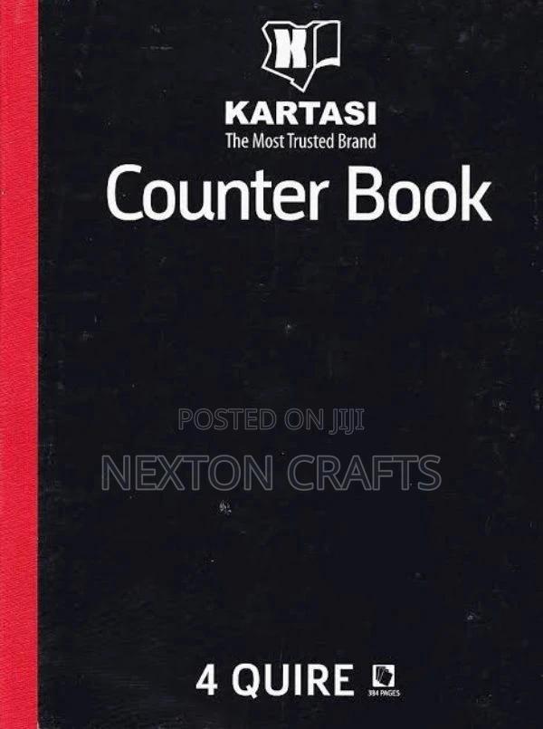 Counter Book A4 4 Quire - main view