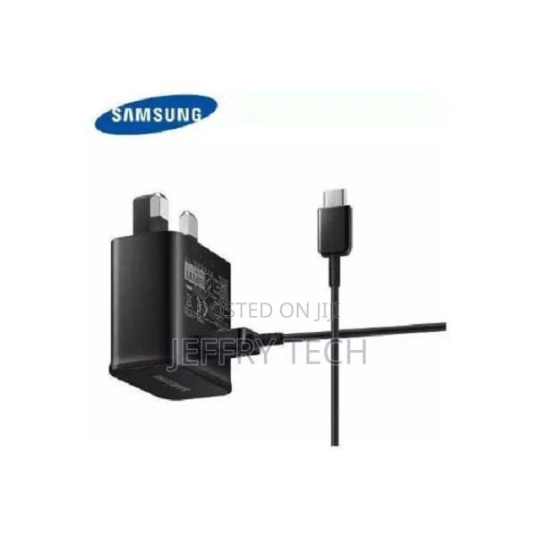 Fast Charger With Type-C Cable for Samsung Phones - main view