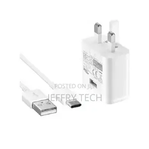 Fast Charger With Type-C Cable for Samsung Phones