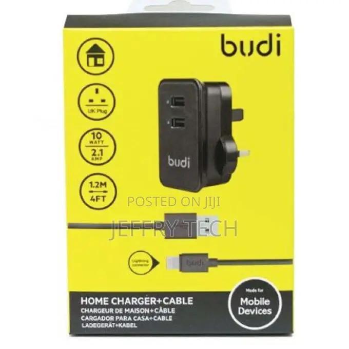 10 Watt Home Charger + Cable