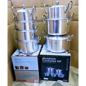 Tornado Aluminum Brand New 7 Pieces Sufuria