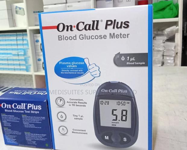 Blood Glucose Meter - main view