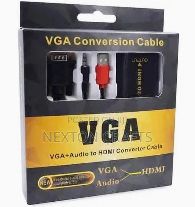 VGA to HDMI USB Powerd Converter