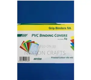 PVC Binding Covers + Back Covers- A4 (100 Pieces Each)