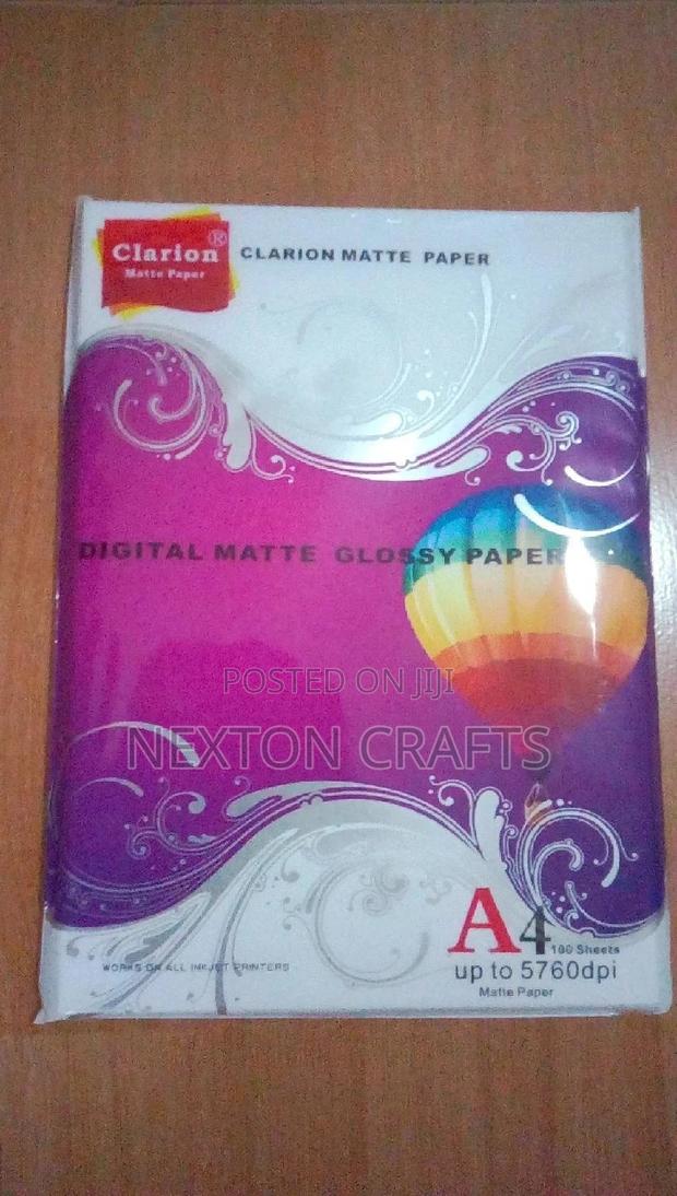 Clarion A4 Matte Paper(100 Sheets) - thumbnail 2