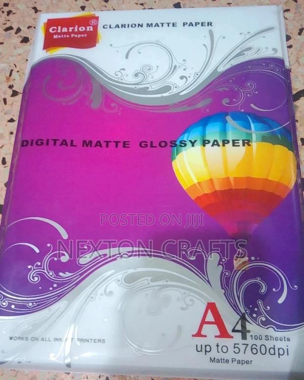 Clarion A4 Matte Paper(100 Sheets) - main view