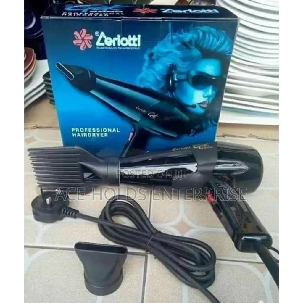 Professional Zeriotti Hair Dryer Blow Dry.